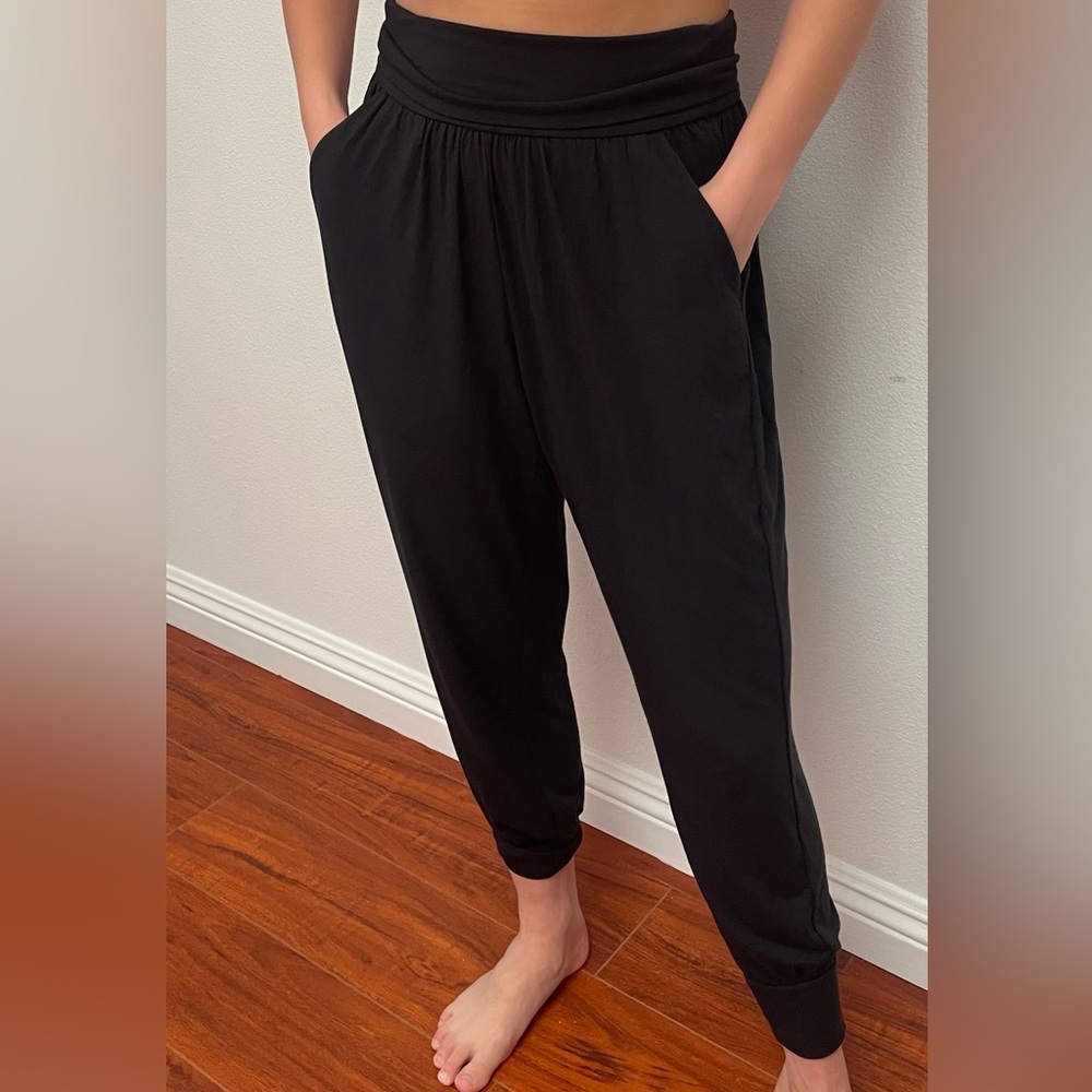 Athleta black joggers